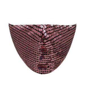 WINE ONION Sequin Purple Reusable Washable Protective Face Mask